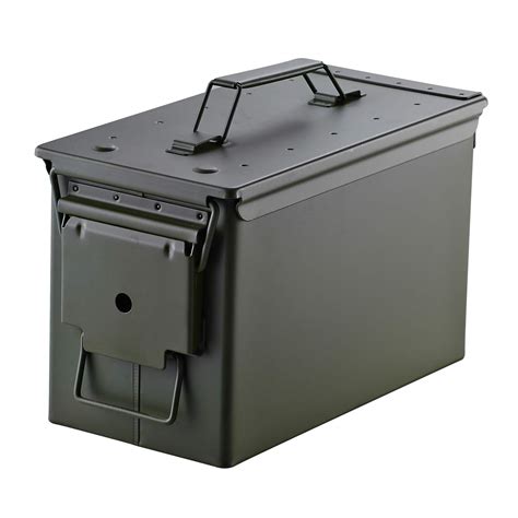 u.s. military steel ammo boxes|50 caliber ammo cans.